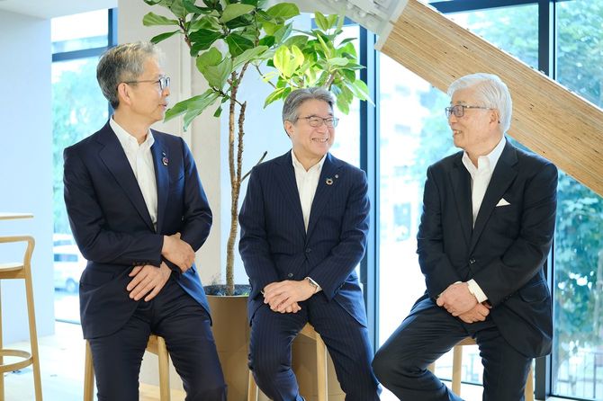 上田氏、飯島氏、光吉氏