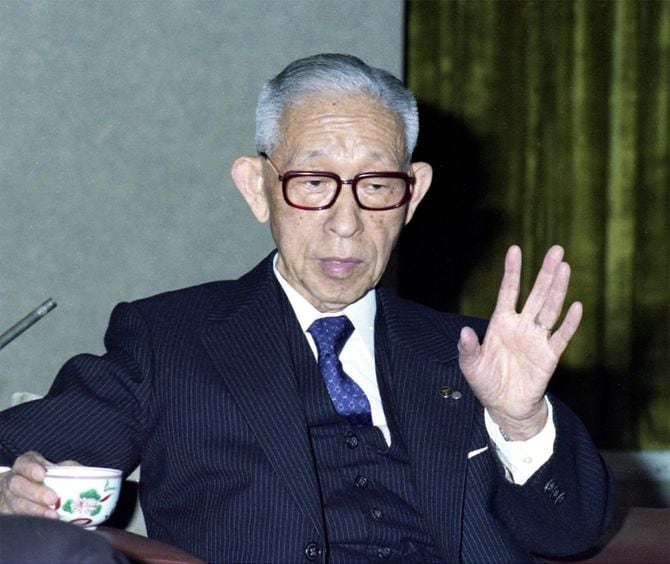 松下幸之助＝昭和53年12月5日