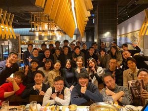 森朝奈さんが会長を務める「跡取会」の様子