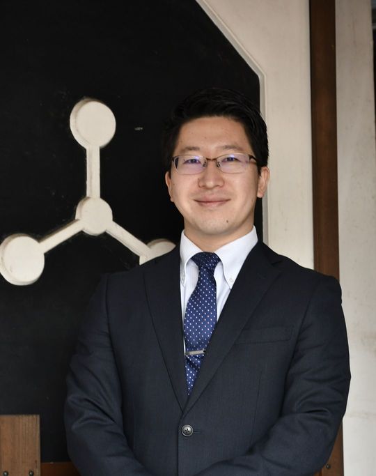 舩坂酒造店 代表取締役社長の有巣弘城氏。