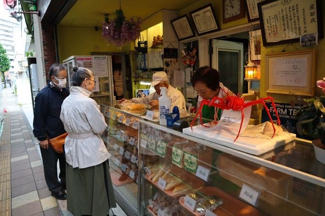 基本的には夫婦揃ってお店に立っている