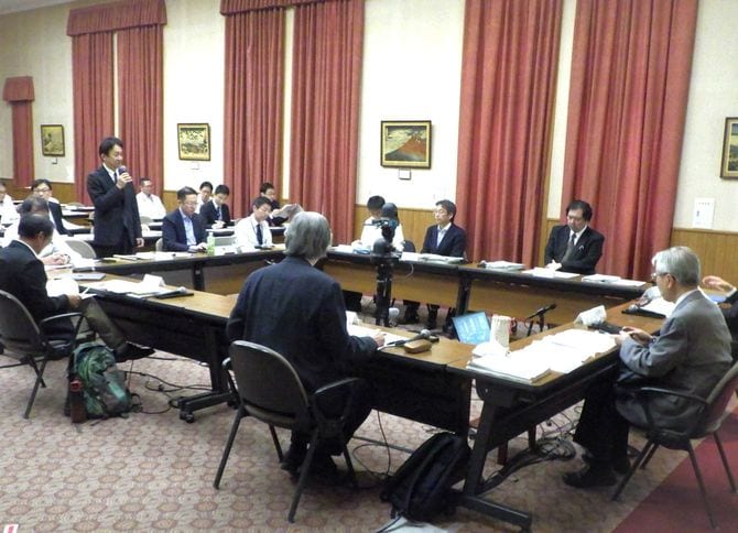 10月20日の県生物多様性専門部会（静岡県庁）