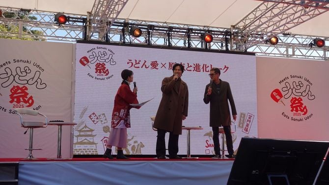 松岡昌宏さん・要潤さんのトークショー