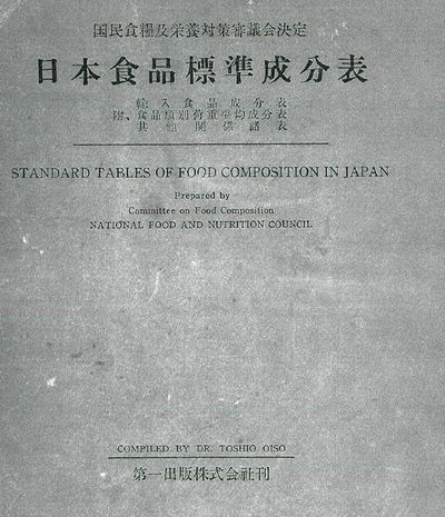 日本食品標準成分表