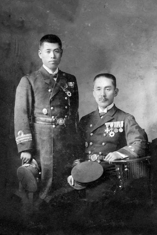 山本五十六と堀悌吉、1916~19年ごろ