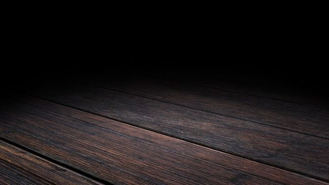 暗がりで見える床