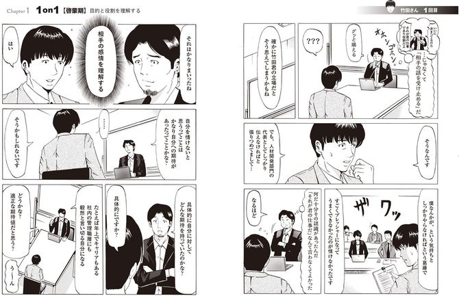 出典＝『マンガでよくわかる1on1大全』