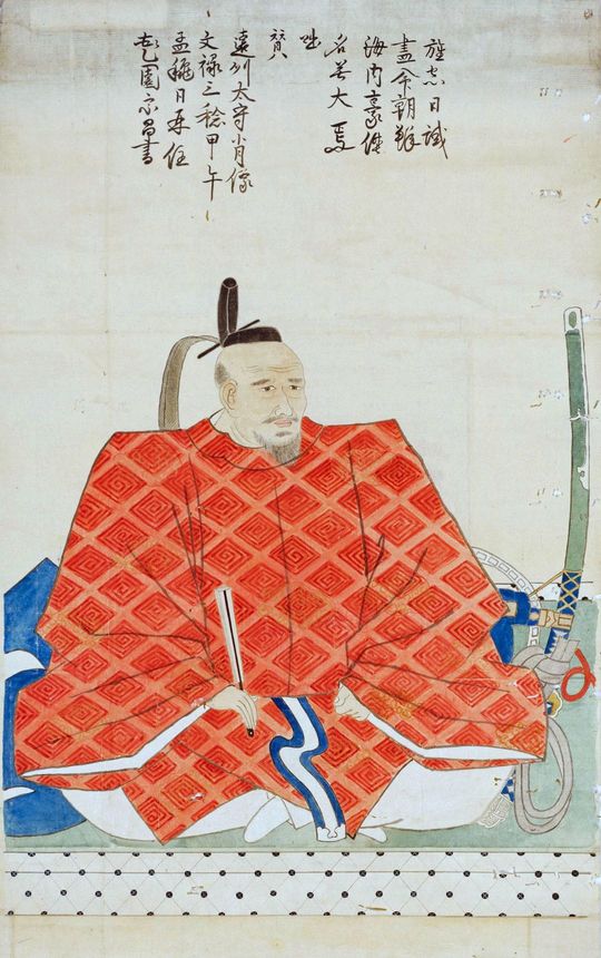 「加藤光泰像」、19世紀（東京大学史料編纂所蔵）