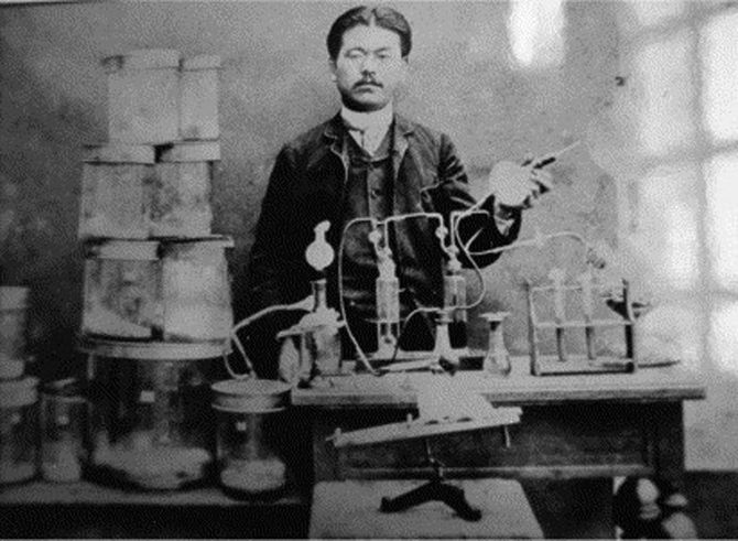 若き日の北里柴三郎