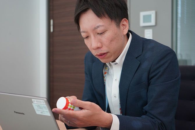 開発責任者の松本翔吾さん