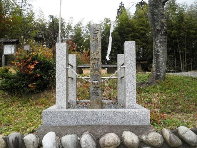 関ヶ原の戦いの黒田長政・竹中重門陣跡(岐阜県不破郡関ケ原町)