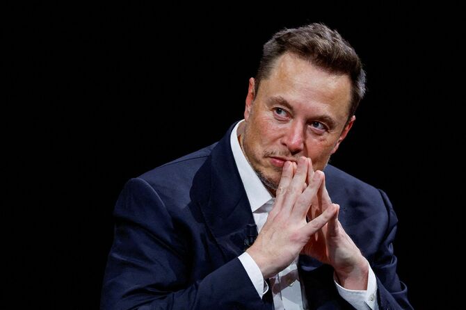 テスラのイーロン・マスク最高経営責任者
