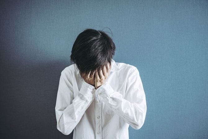 困った男