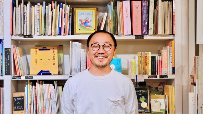 バリューブックスの創業者、中村大樹さん