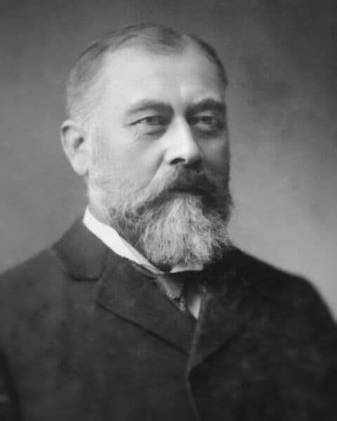 ドイツ人医師エルヴィン・フォン・ベルツ（1849～1913年）、1902年