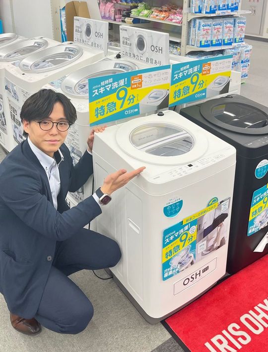 アイリスオーヤマ 大型家電事業統括部 洗濯機事業部 事業部長の岩本 高さん
