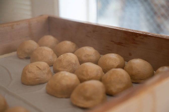 ふかしたての饅頭