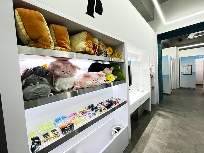 Photoism 原宿竹下通り店の店内