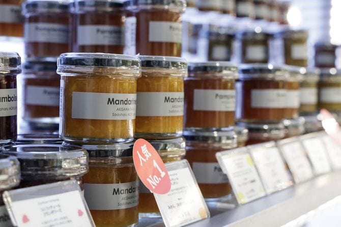 お店で販売されているコンフィチュール