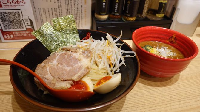 三田製麺所のつけ麺