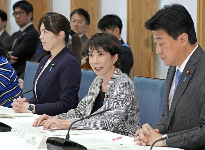 高市首相と小野田安保相 外国人政策の見直し議論