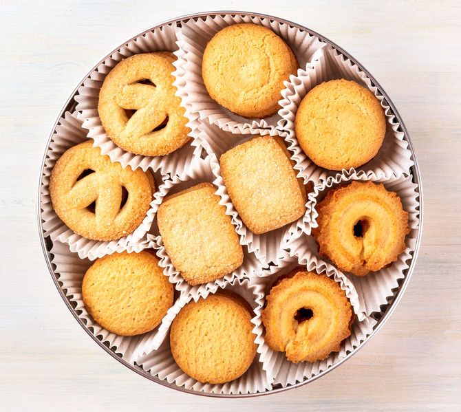 デンマークのバター クッキー