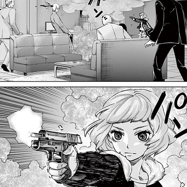 橋本環奈さん主演で映画化 ゆるふわ殺し屋女子のハードな日常 バイオレンスアクション 第1話 後編 コミック バイオレンスアクション President Online プレジデントオンライン