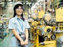 次世代エンジンの先行開発を手がける　－コマツ開発本部　エンジン開発センタ　向島美香さん【前編】
