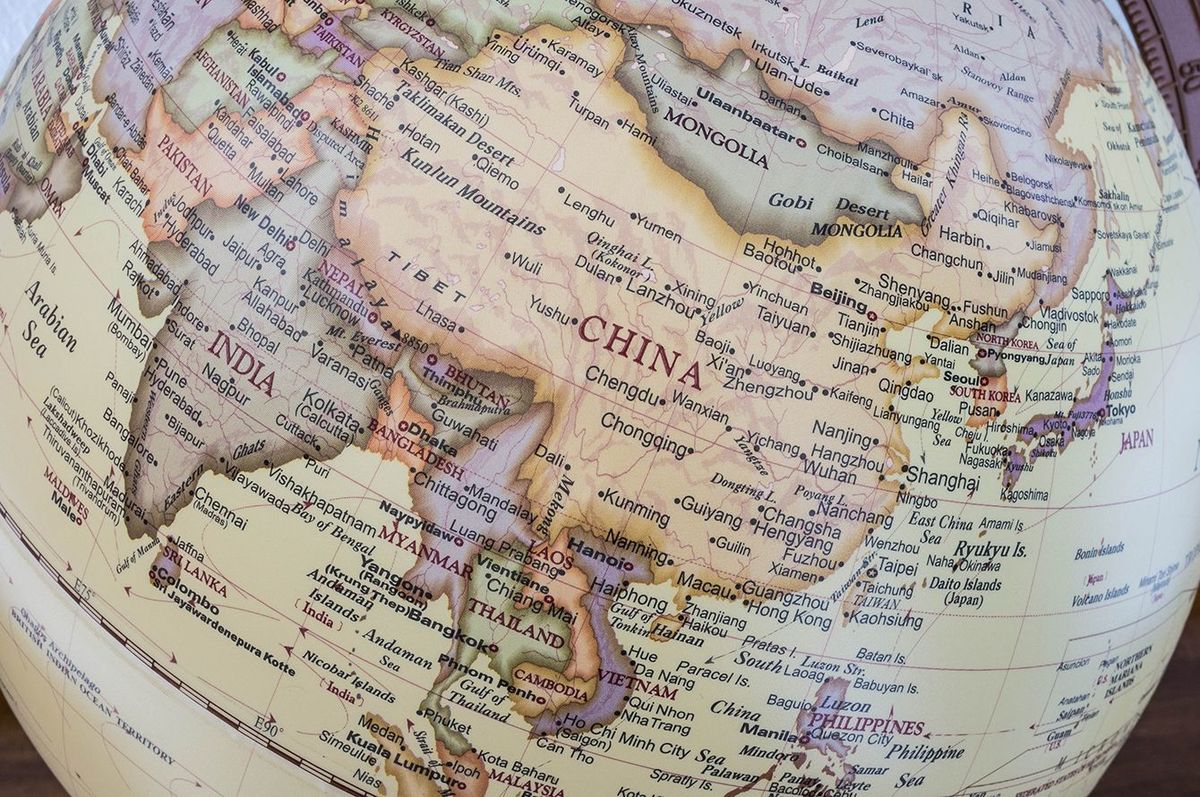 Map of 中国