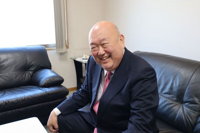 久保田陽彦氏。親しみのある笑顔が印象的だった