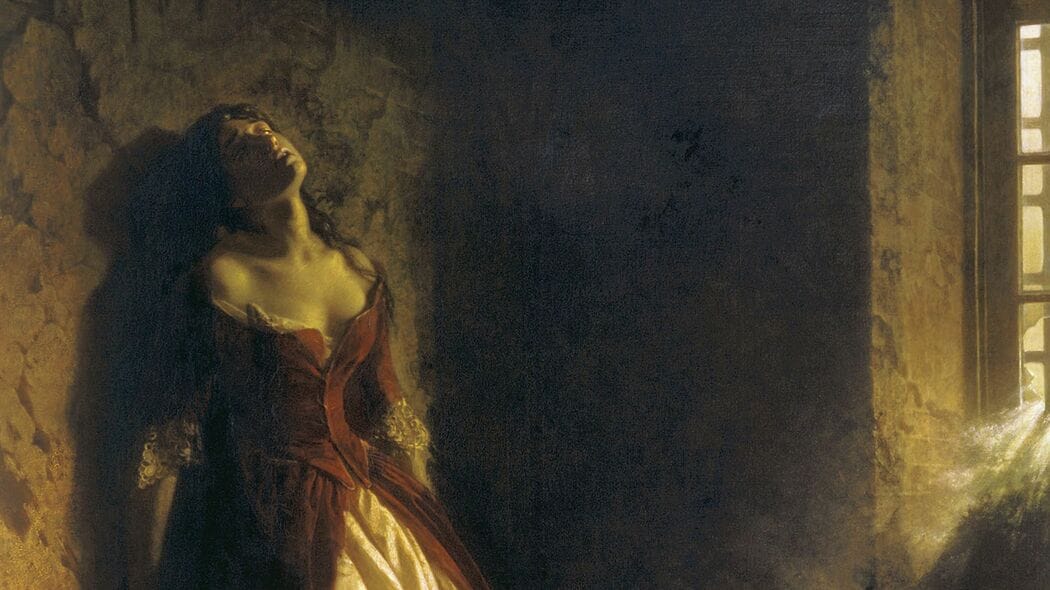 じっくり見ればわかる…"怖い名画"に描かれた豪華なドレスに身を包んだ女性が､この後迎える悲劇