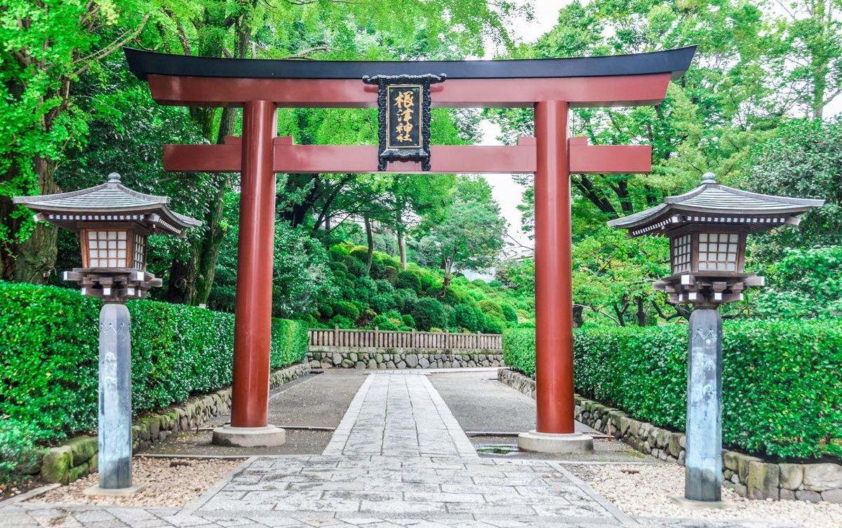 東京の根津神社