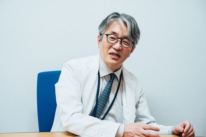 インタビューに答える東京科学大学病院総合診療科の石田岳史教授