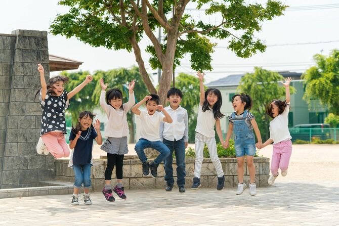 小学校の友人のグループ