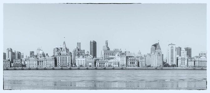 古い上海の写真