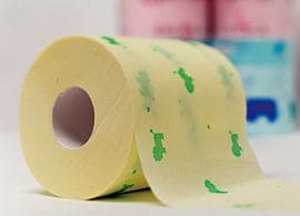 リピート率8割！ 子供用トイレットペーパー