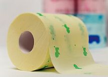 リピート率8割！ 子供用トイレットペーパー