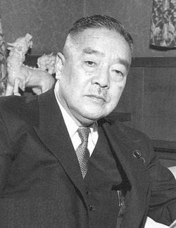 東京朝日新聞（のちの朝日新聞）主筆、副社長を経て、政界に入り自民党総裁へと上り詰めた緒方竹虎。（写真＝作者不詳／Public domain／Wikimedia Commons）