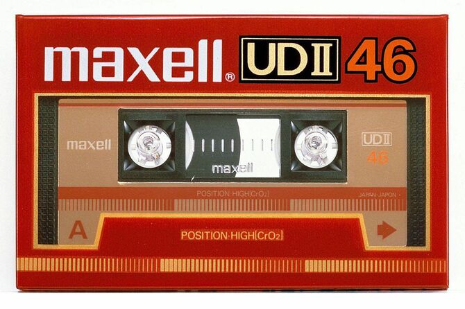 1984年に発売した「ハイポジカセットテープUD2」