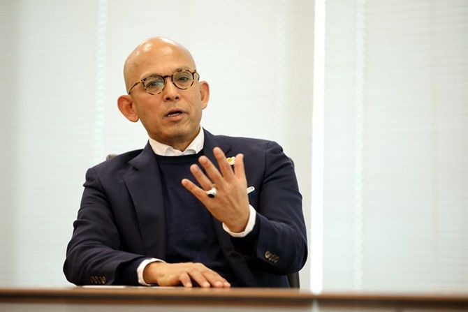 ファミリーマート代表取締役社長・細見研介氏