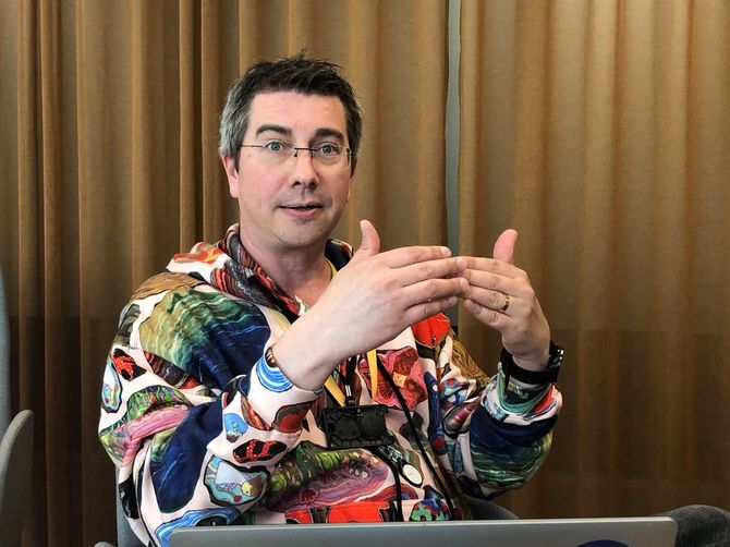 フィンランドのデジタル・人口データサービス庁のチーフ・シニア・スペシャリスト、ヤニ・ルースカネン氏