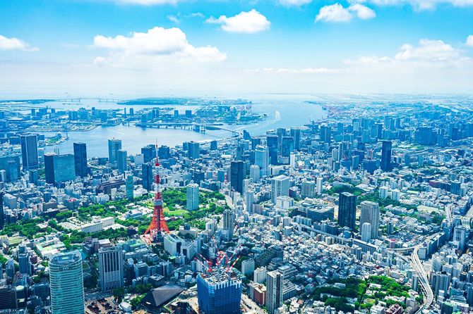 東京の空撮