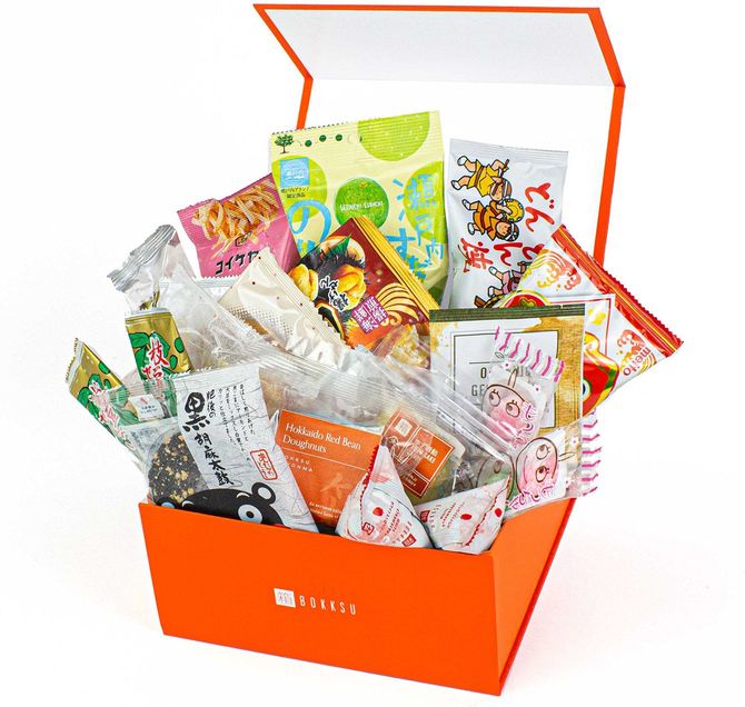 「Bokksu」の箱の中身